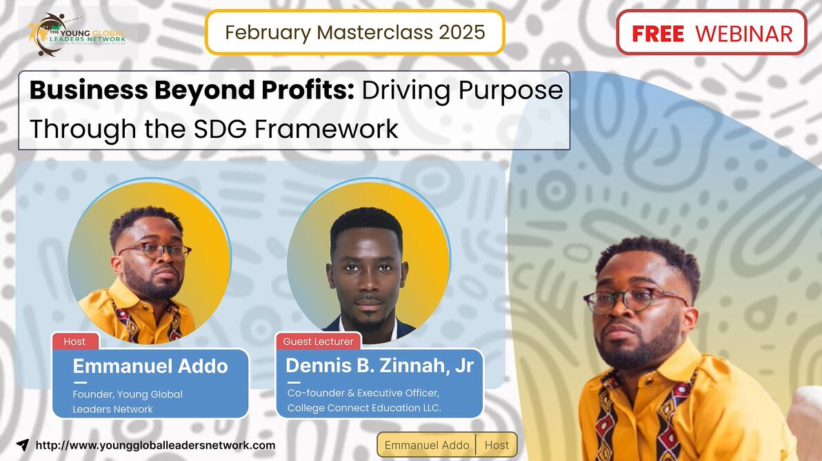 Business Beyond Profits: Driving Purpose Through the SDG Framework 